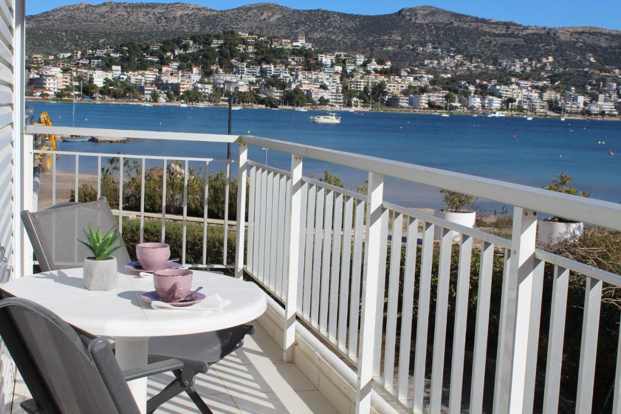 Apartments Mare Blu By The Sea. Pórto Ráfti エクステリア 写真