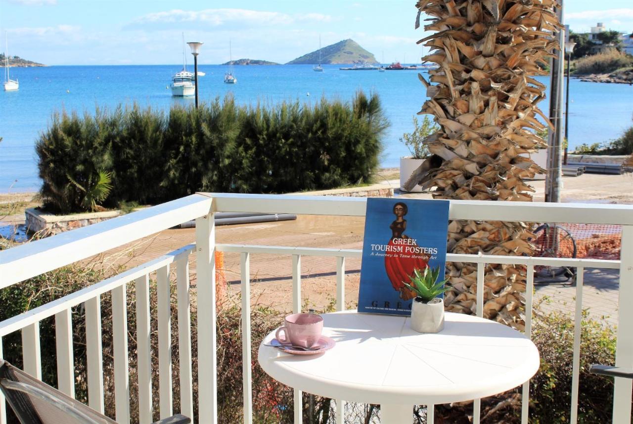 Apartments Mare Blu By The Sea. Pórto Ráfti エクステリア 写真