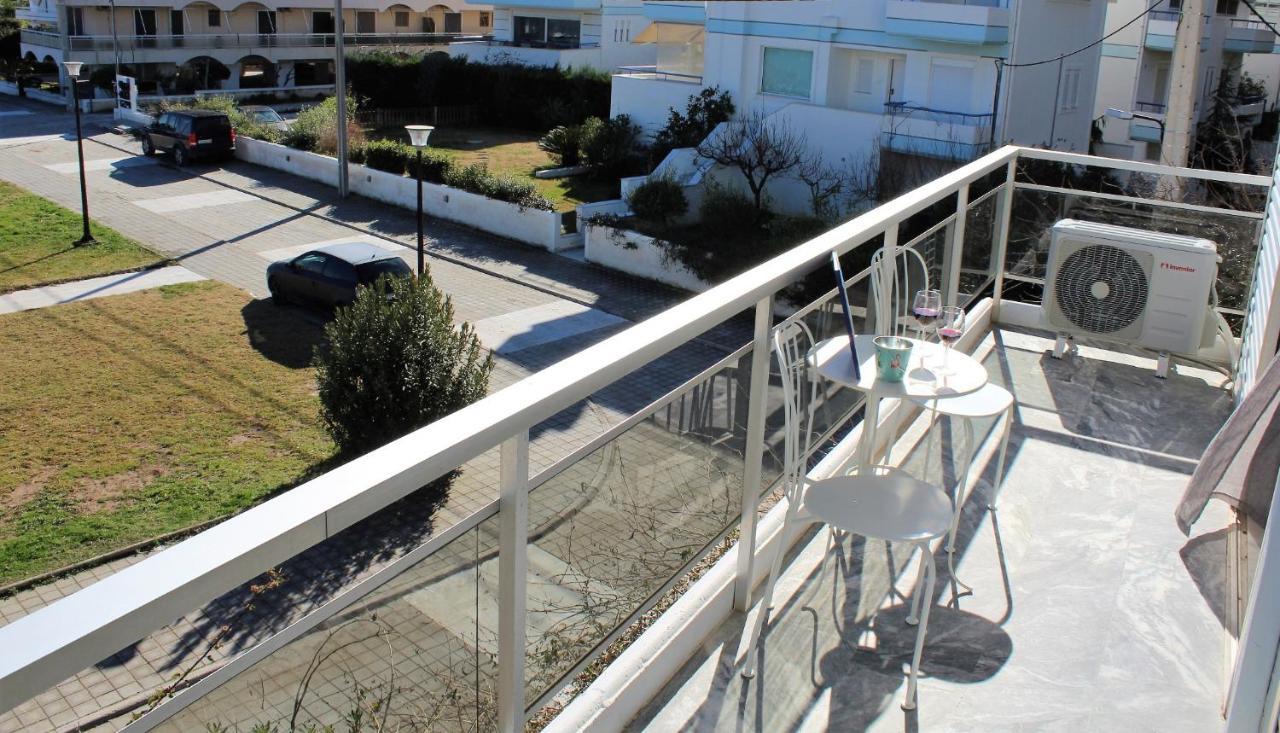 Apartments Mare Blu By The Sea. Pórto Ráfti エクステリア 写真