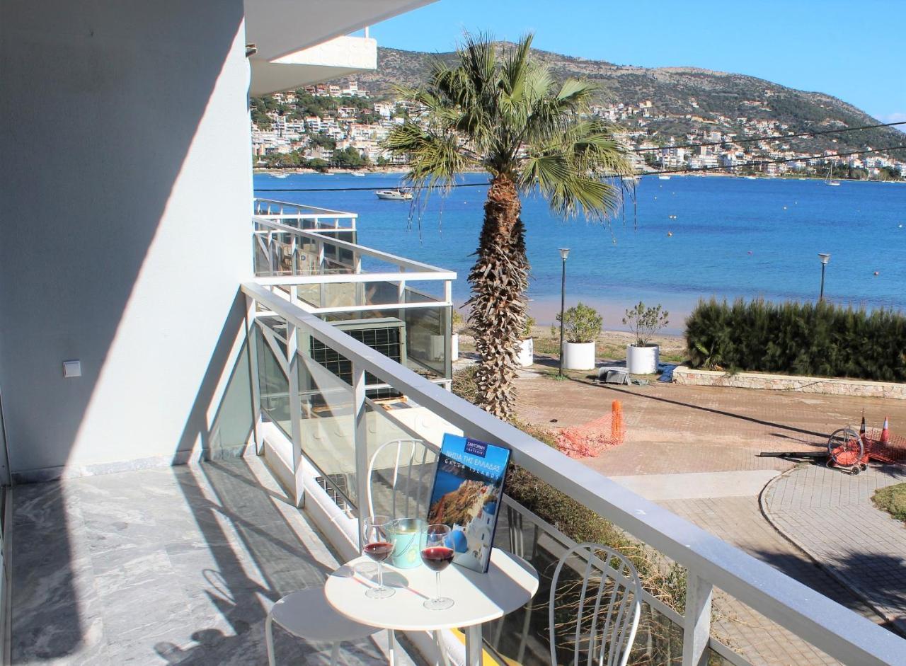 Apartments Mare Blu By The Sea. Pórto Ráfti エクステリア 写真